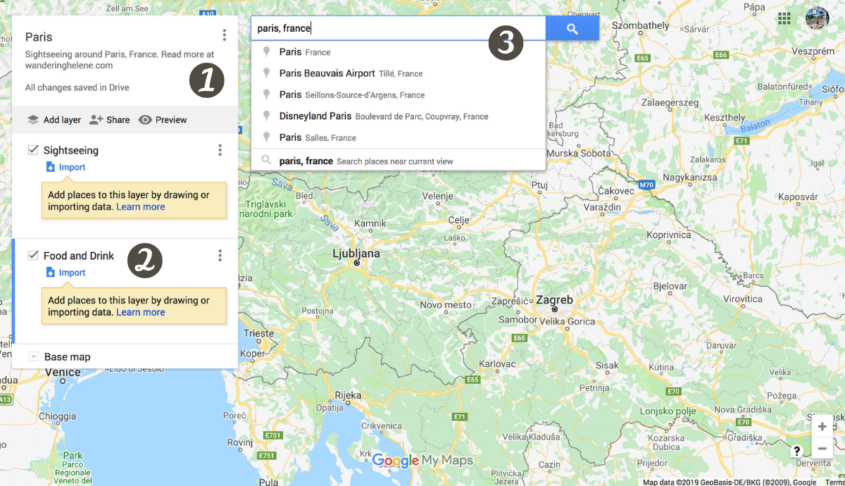 creating custom map google