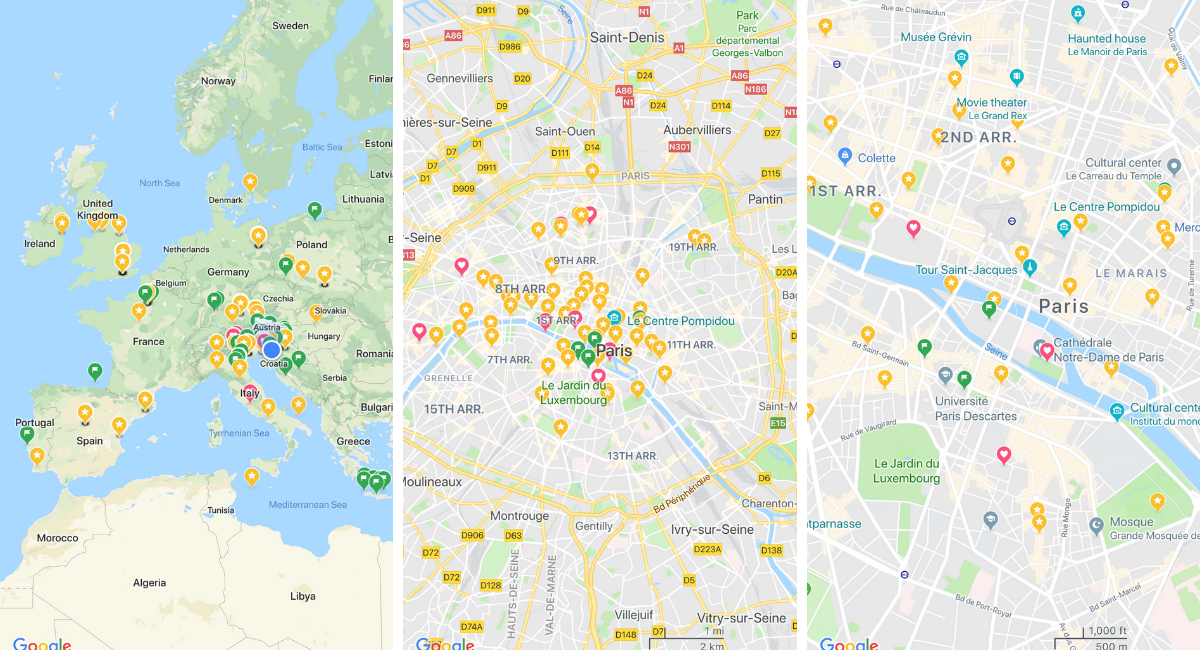 hacks and tips for google maps